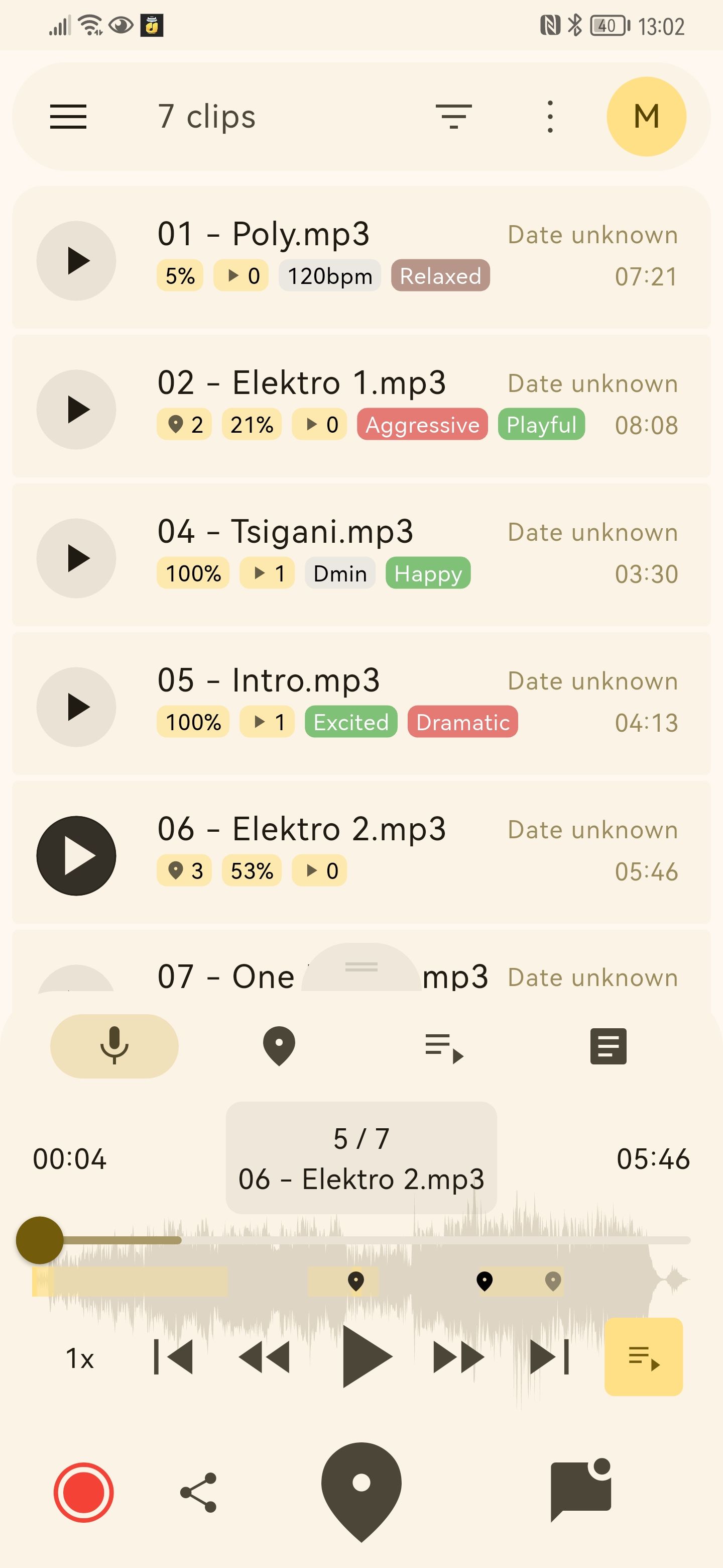 Screenshot of Jam Pad