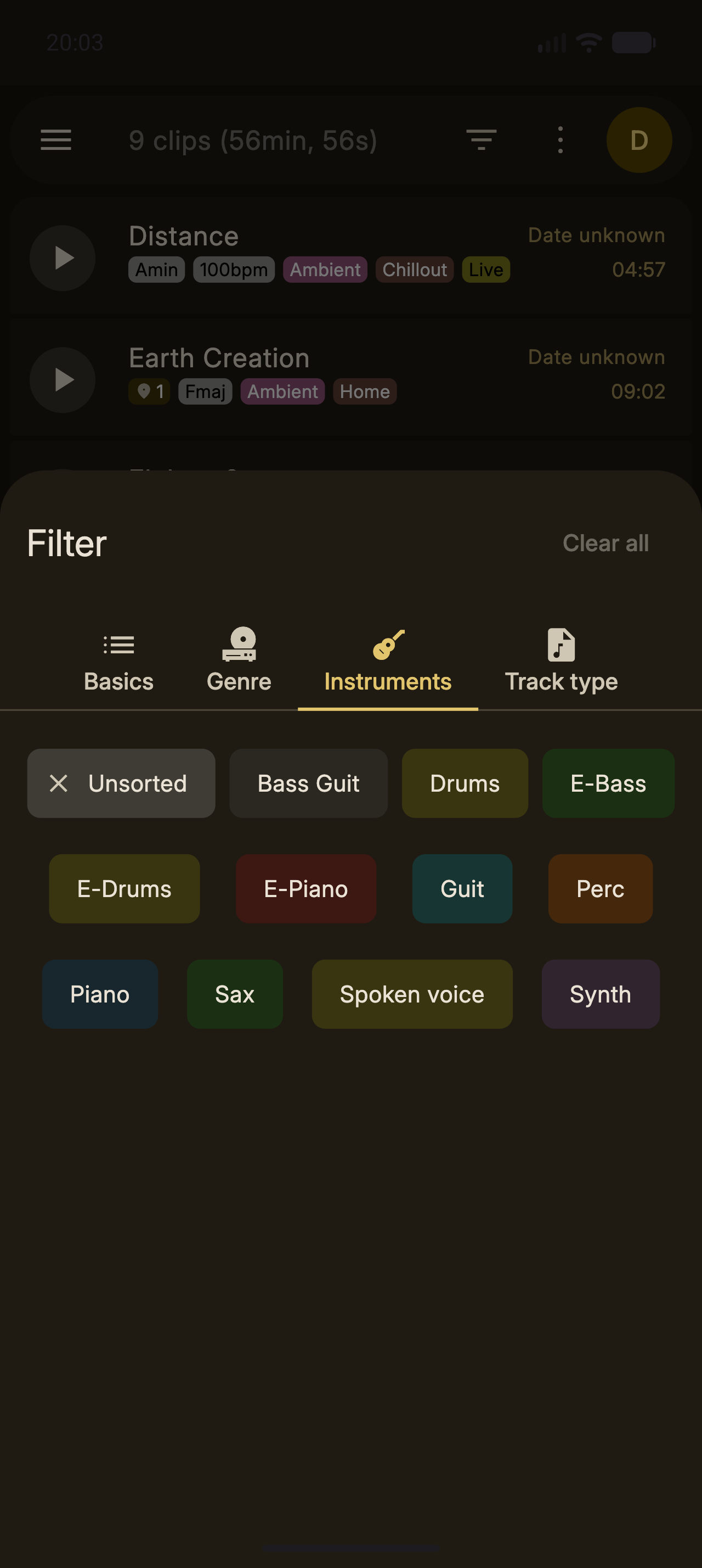 Screenshot of Jam Pad
